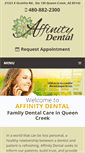 Mobile Screenshot of affinitydentalaz.com